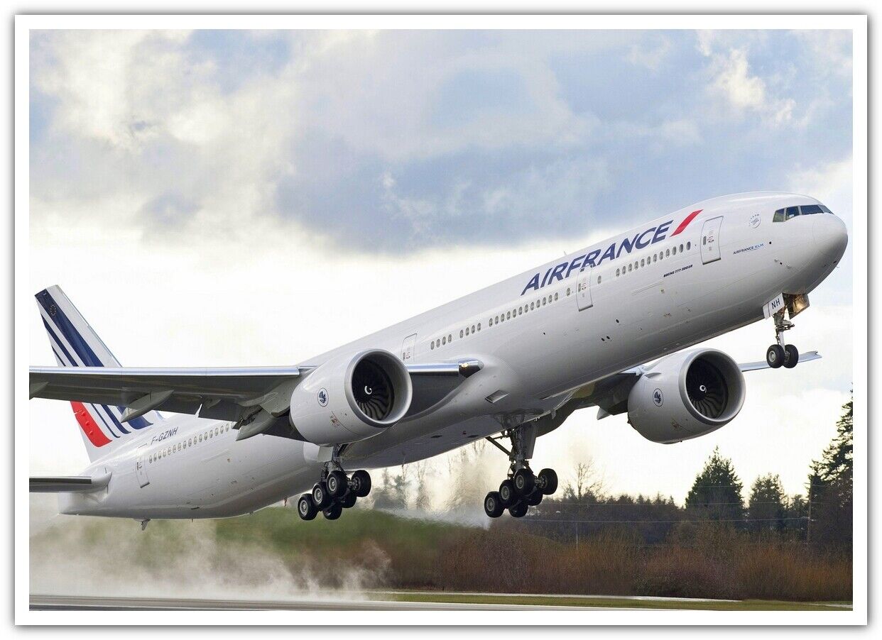 airplane Air France aircraft passenger aircraft Boeing 777 vehicle airline 3214