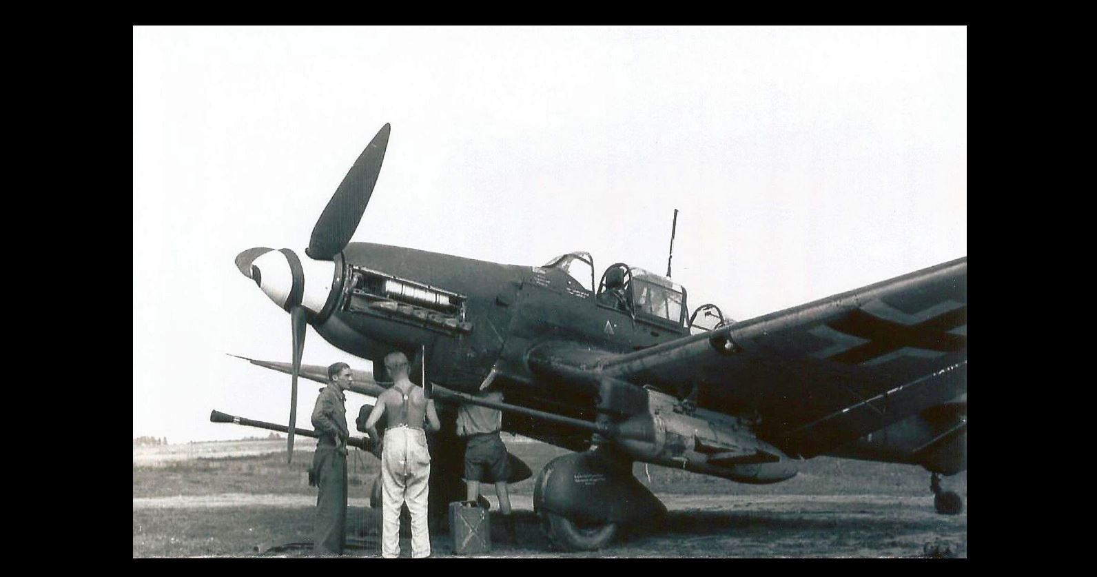 German Stuka Dive Bomber Ju 87 PHOTO Luftwaffe Aircraft World War 2 Germany