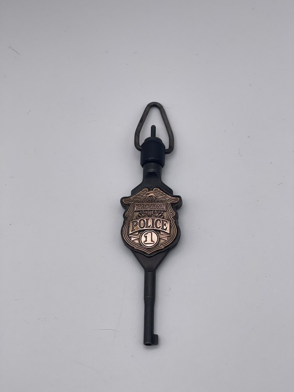 Harley Davidson HandCuff Key Police Badge Key Ring