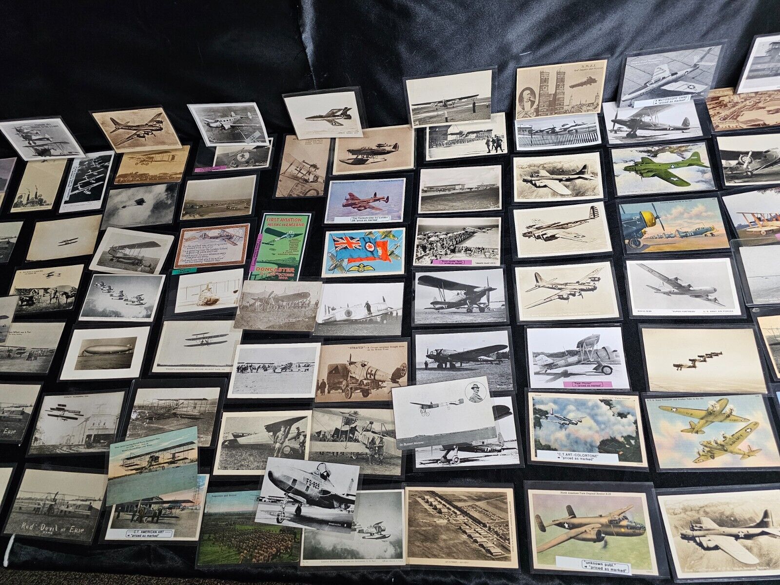 Aviation World War One & Two War Airplane Postcard Collection Lot of 290+