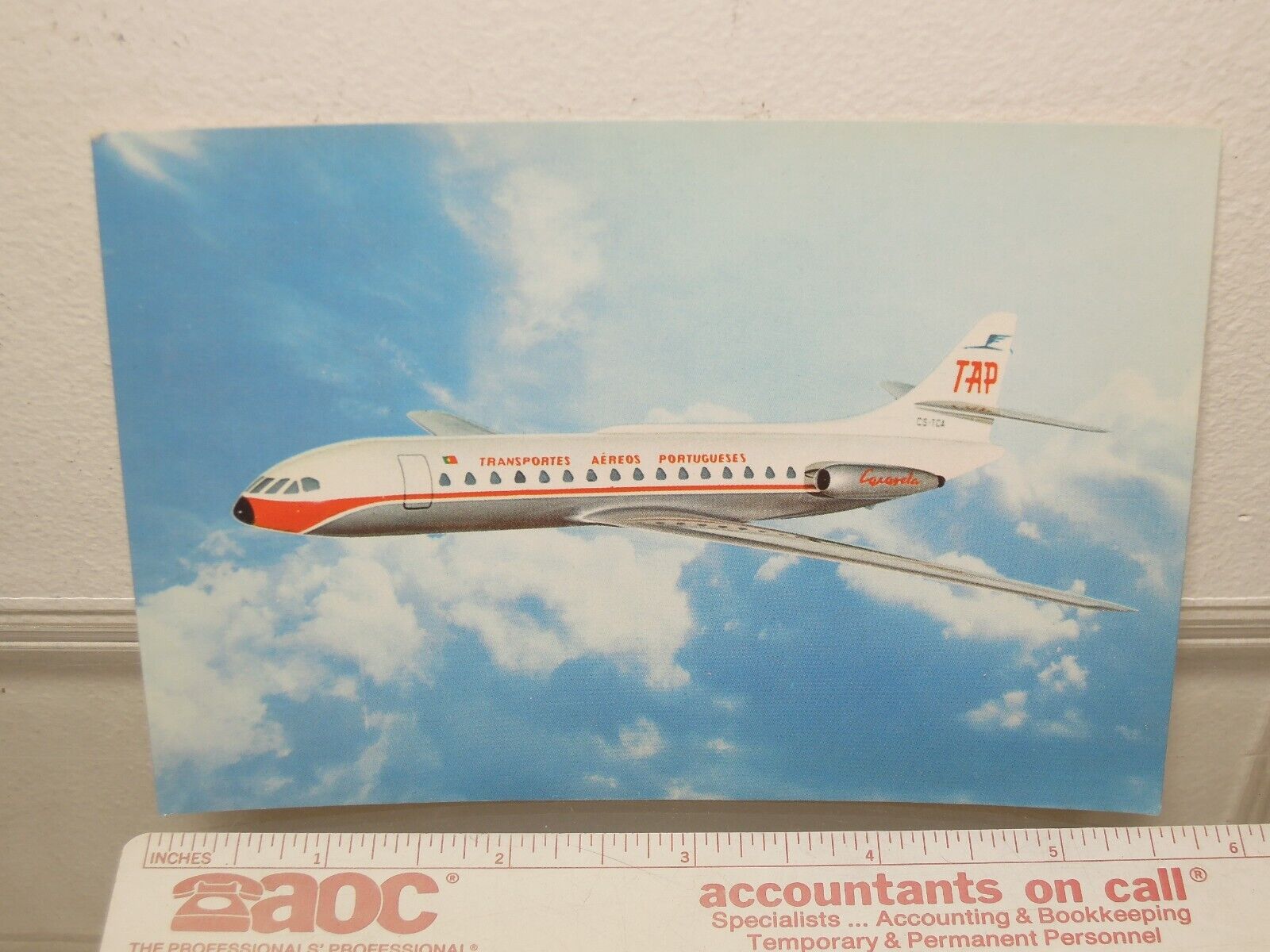TAP and Iberia Airlines Caravelle VI-R and X-R vintage postcards plus more