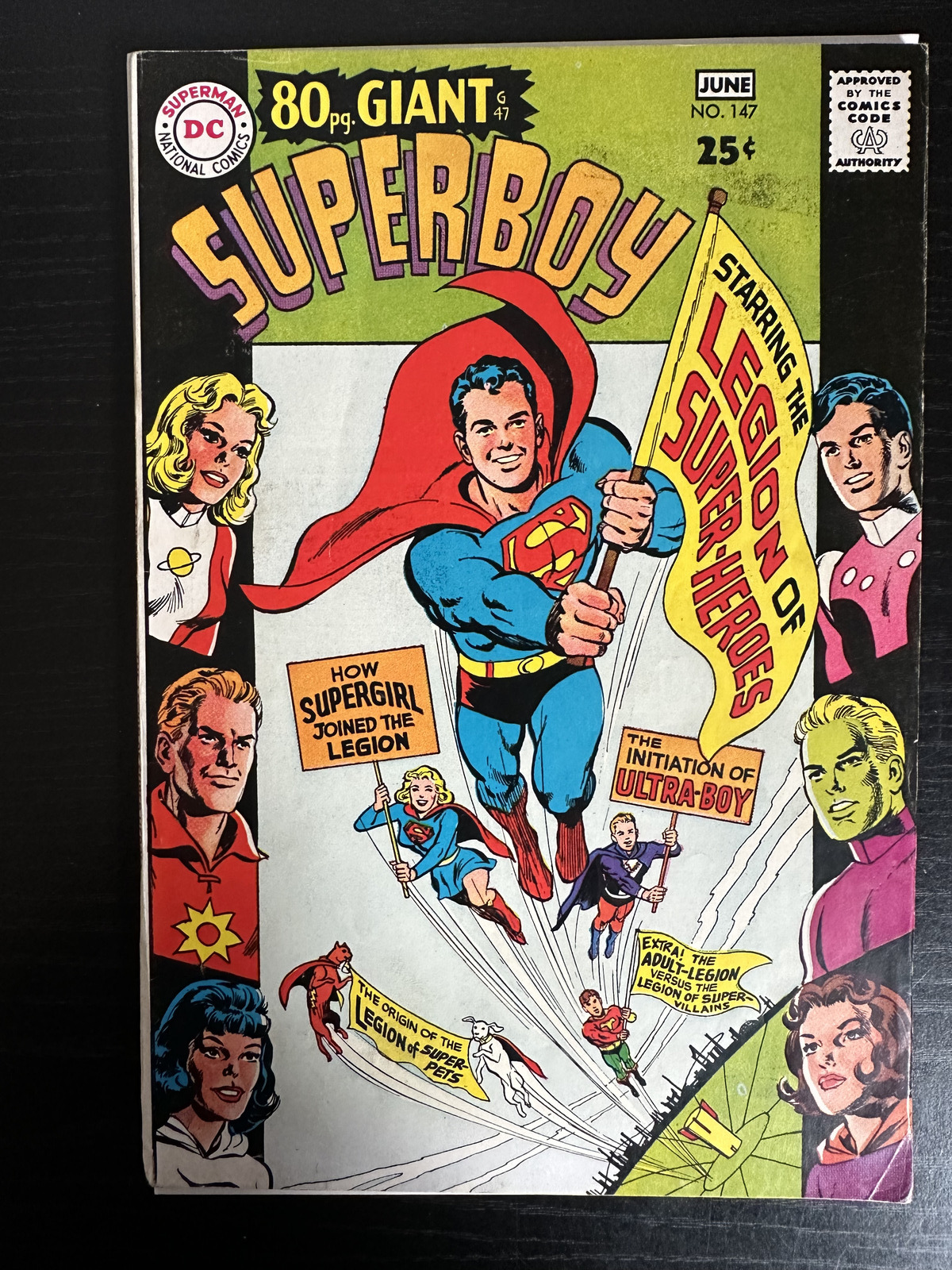 Superboy #147 80 Page Giant VF- 1968 DC Comics