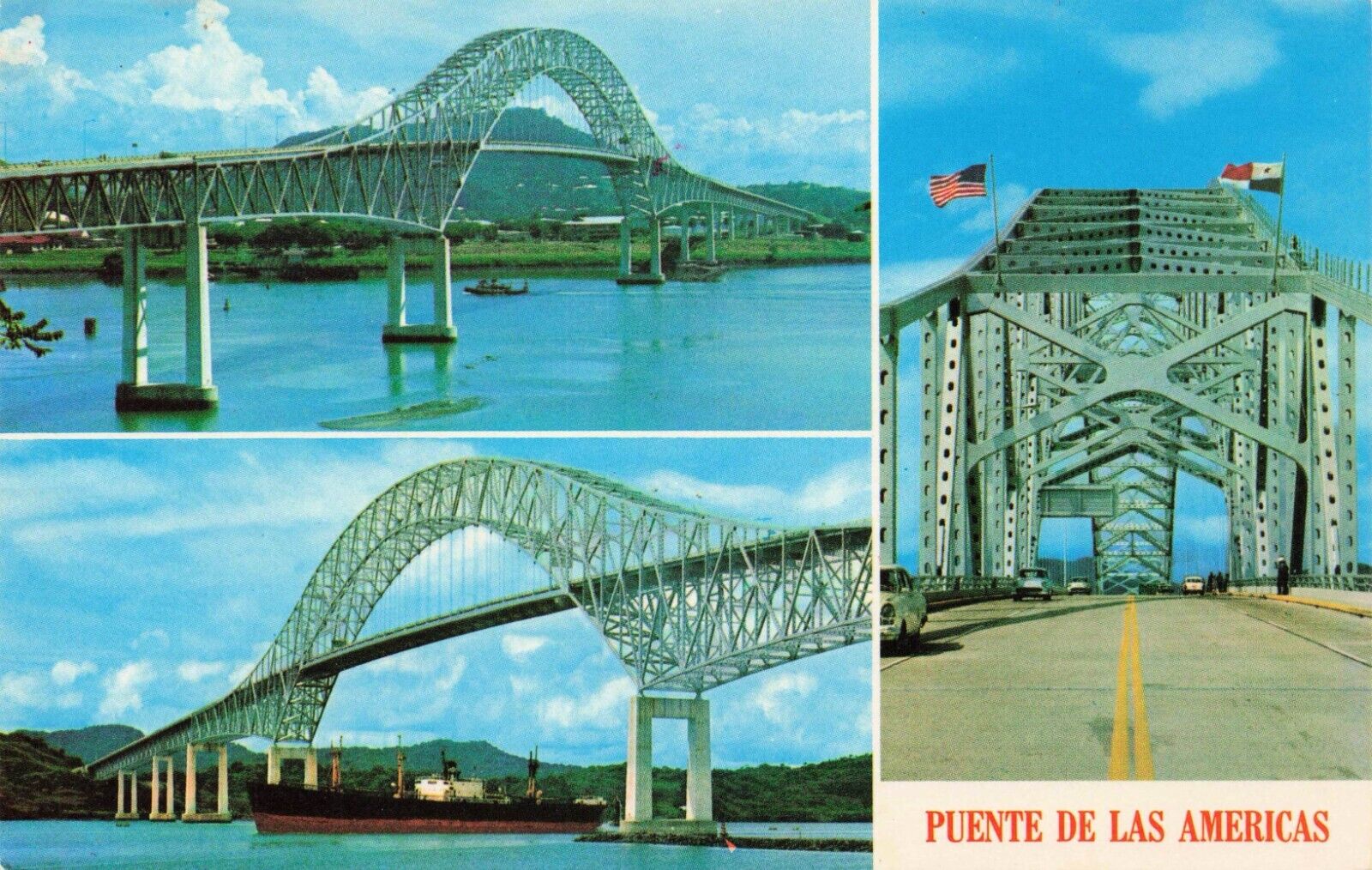 Bridge of The Americas Thacher Ferry Bridge Across Panama Canal, Chrome PC