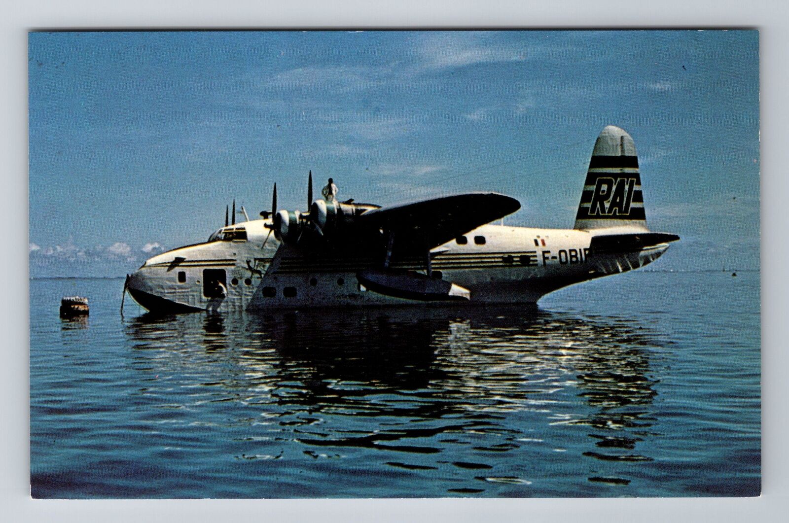 Short S-25 Sandringham 7 Bermuda, Plane, Transportation Vintage Postcard