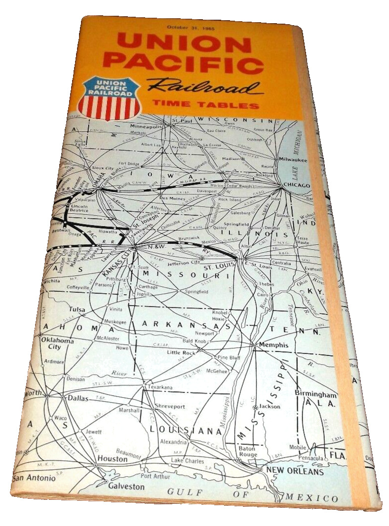 OCTOBER 1965 UNION PACIFIC SYSTEM PUBLIC TIMETABLES