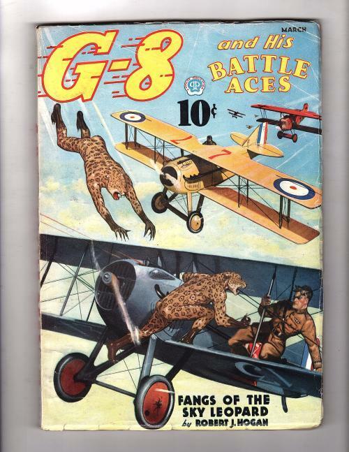 G-8 Battle Aces Mar 1937 Blakeslee Cvr Fangs of the Sky Leopard