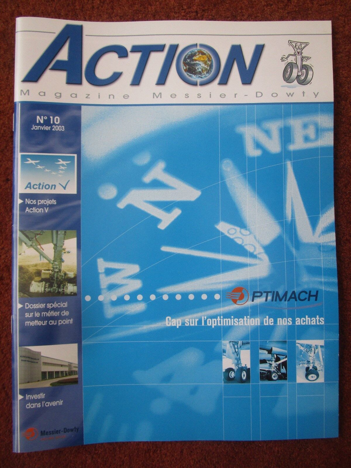 MESSIER DOWTY MAGAZINE ACTION 10 SNECMA FOCUSER AIRBUS A400M A330 A340