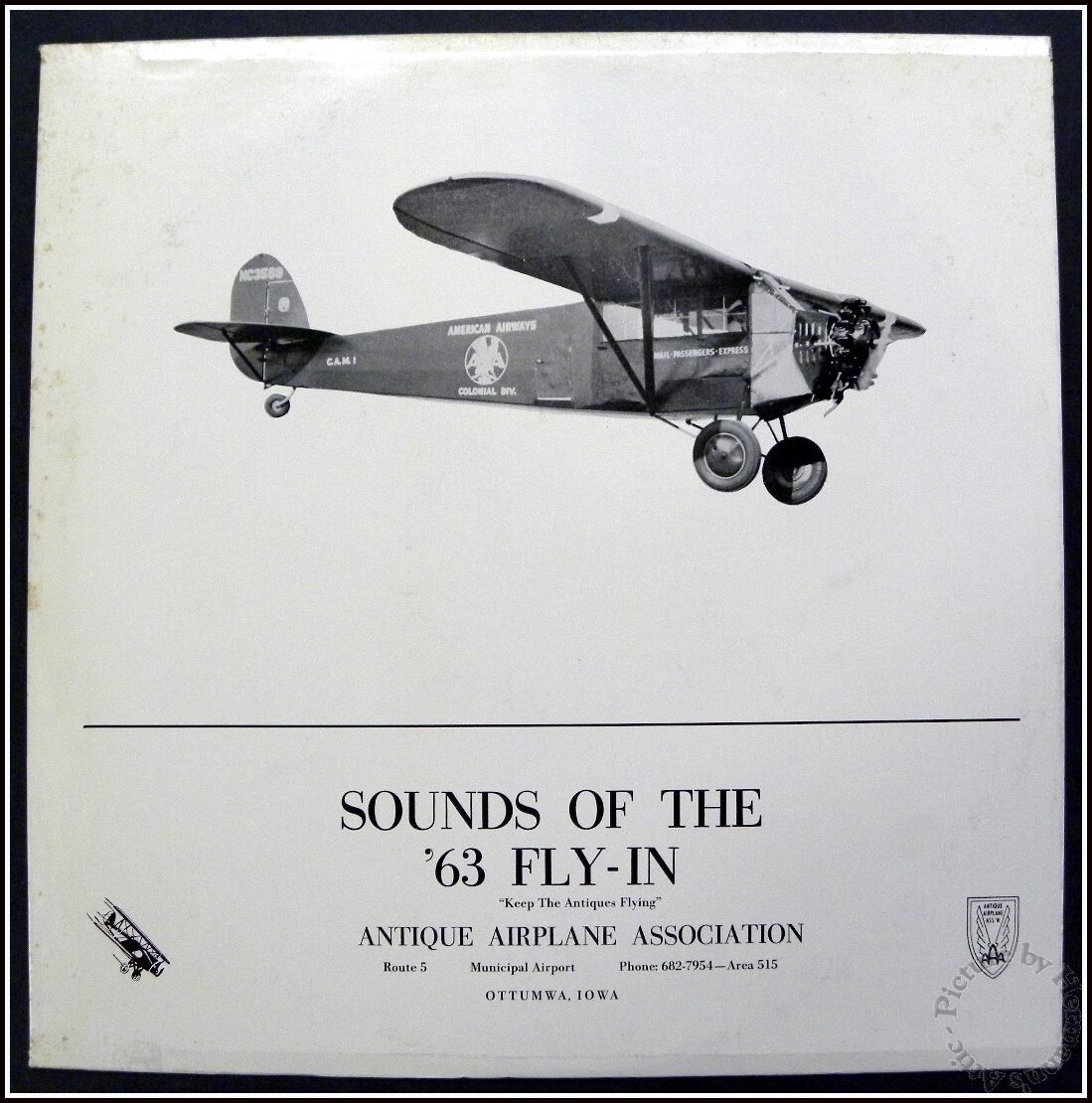 Sounds of the \'63 Fly-In, Antique Airplane Assn. Century Recording 17593 Vinyl