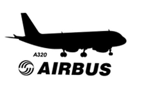 Airbus A320 A 320 Airplane Decal Sticker WALL ART L@@K