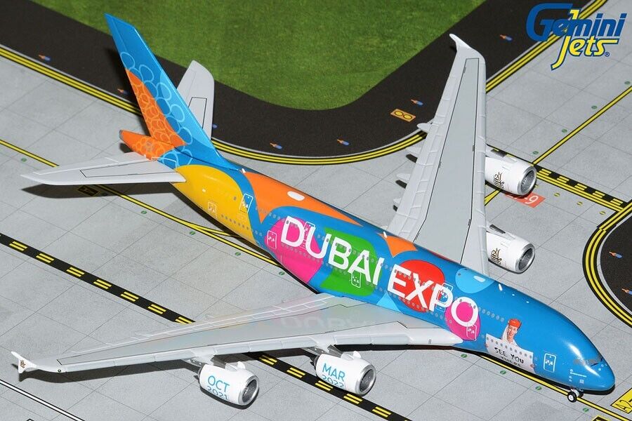 Emirates - A380 (Dubai Expo) - A6-EEW - 1/400 - Gemini Jets -GJUAE2134