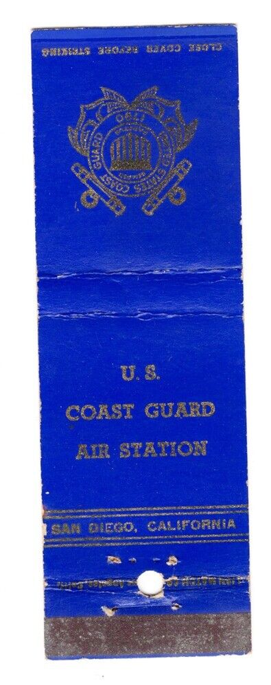 Matchbook: U.S. Coast Guard Air Station - San Diego, California