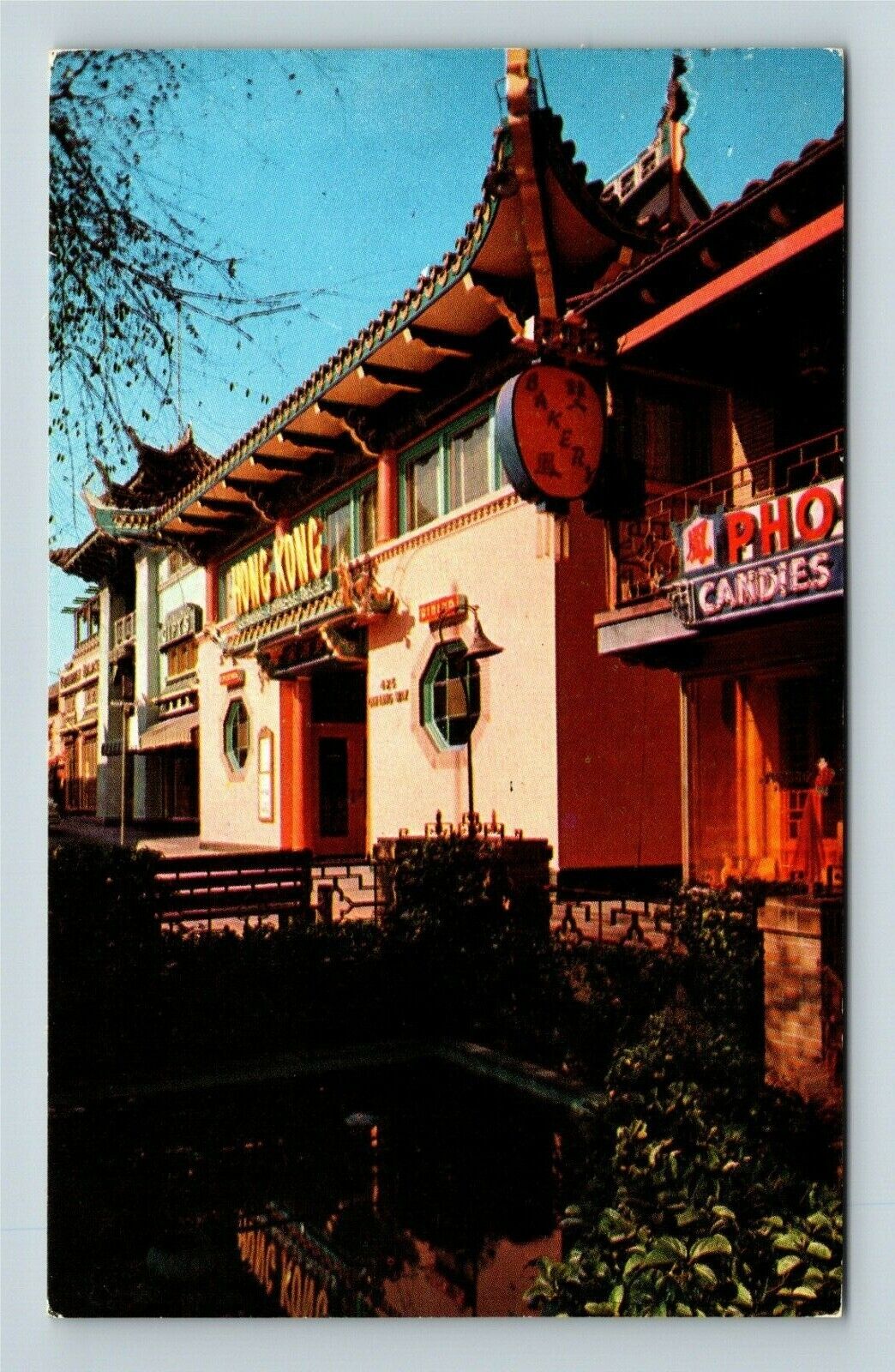 New Chinatown, Oriental, Nightclubs, Restaurants, c1958 Vintage Postcard