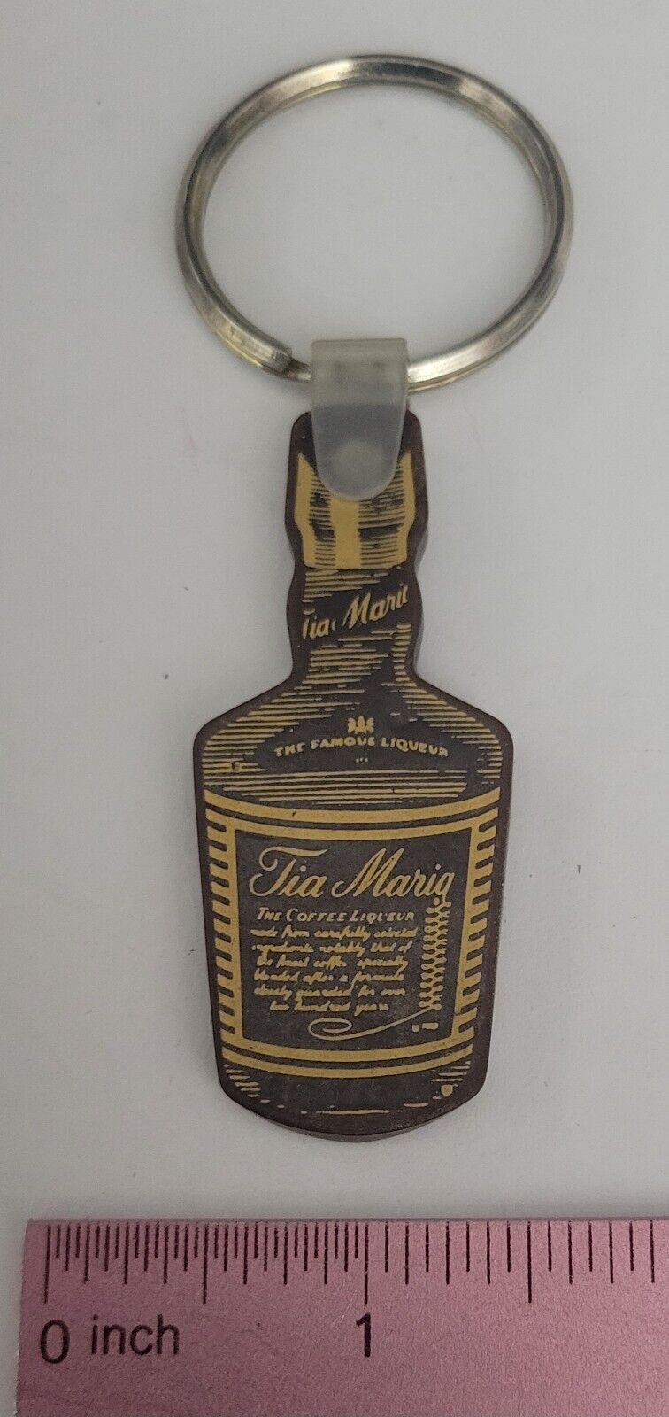 Vintage Tia Maria Liquor Keychain