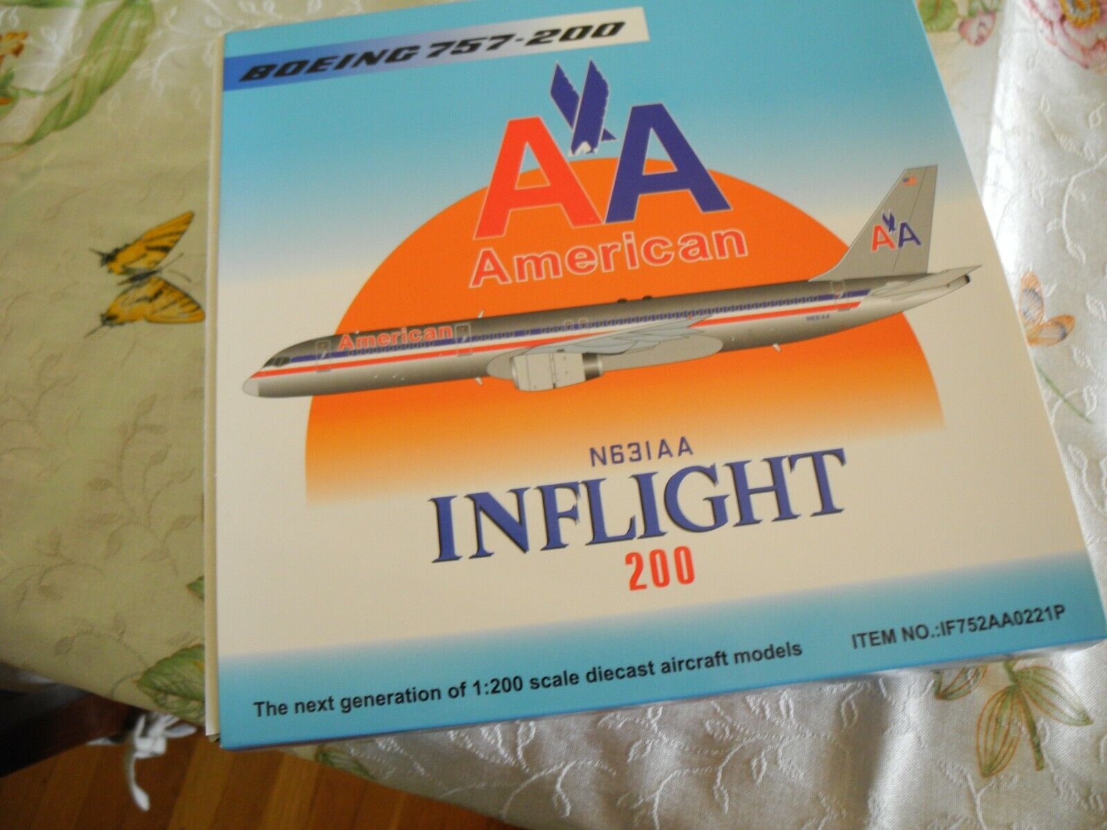 Rare Inflight Boeing 757-200 American Airlines, Retired, NIB