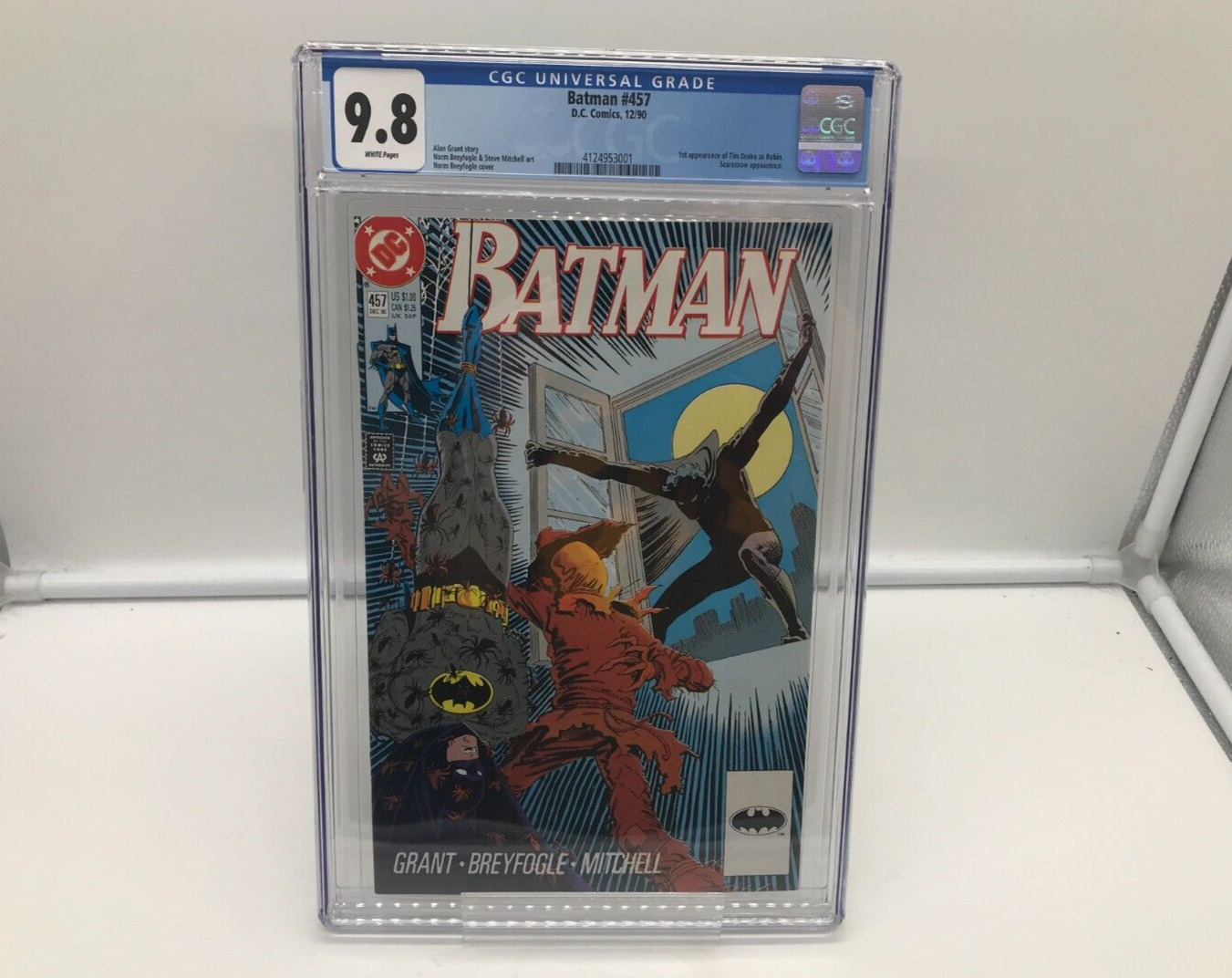 Batman #457 CGC 9.8 1st App Tim Drake as Robin DC Comics 1990