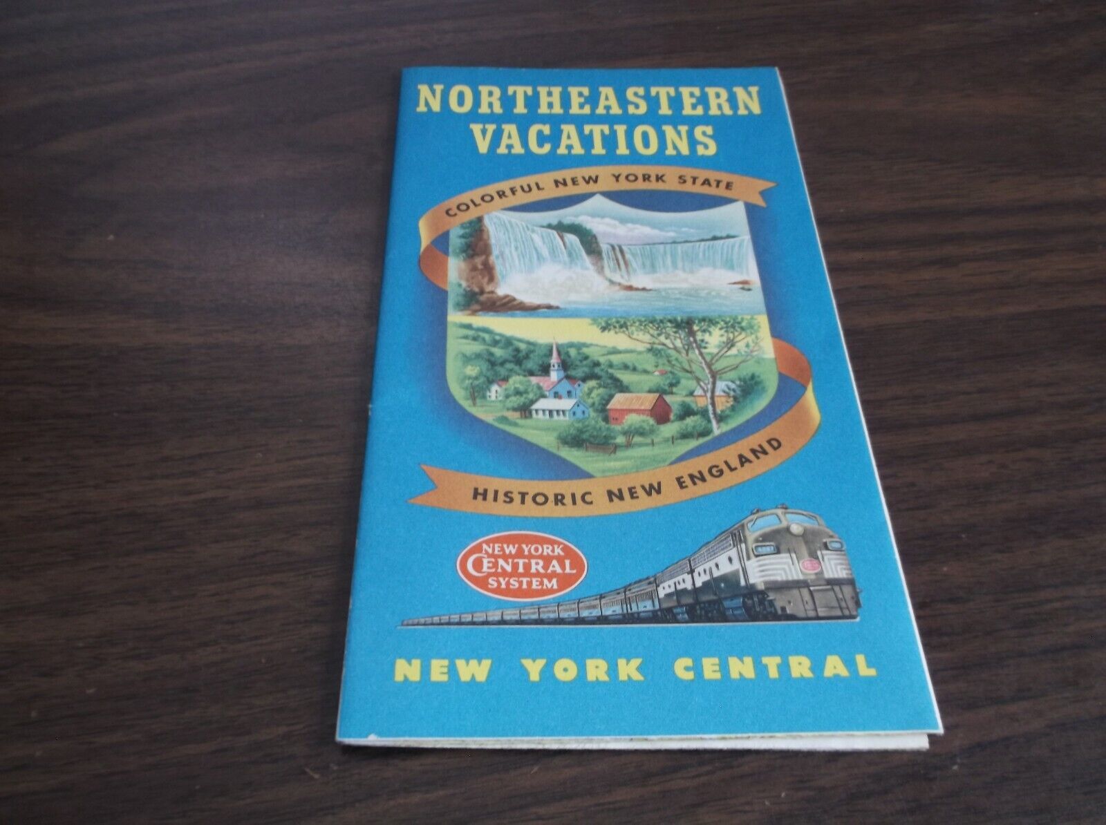 MARCH 1954 NEW YORK CENTRAL NYC NORTHEASTERN VACATION GUIDE BROCHURE