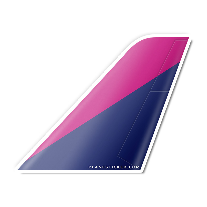 Wizz Air Livery Tail Sticker