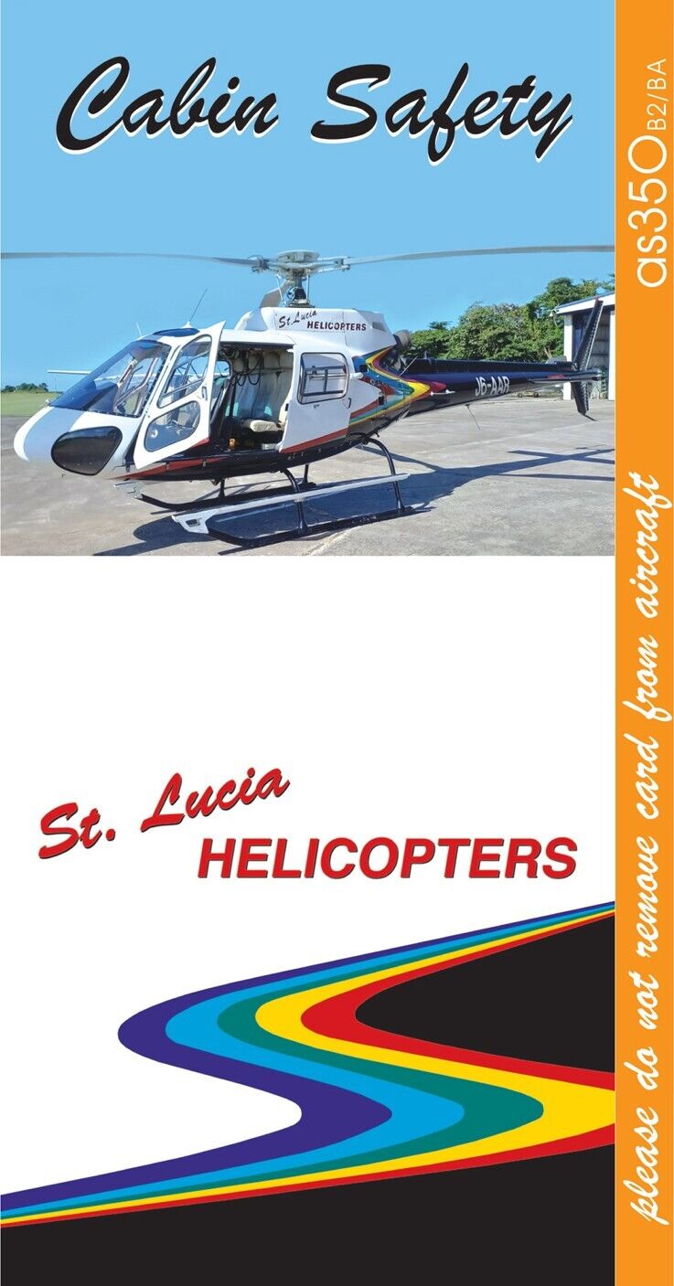 Safety Card Eurocopter/Airbus AS350B2/BA