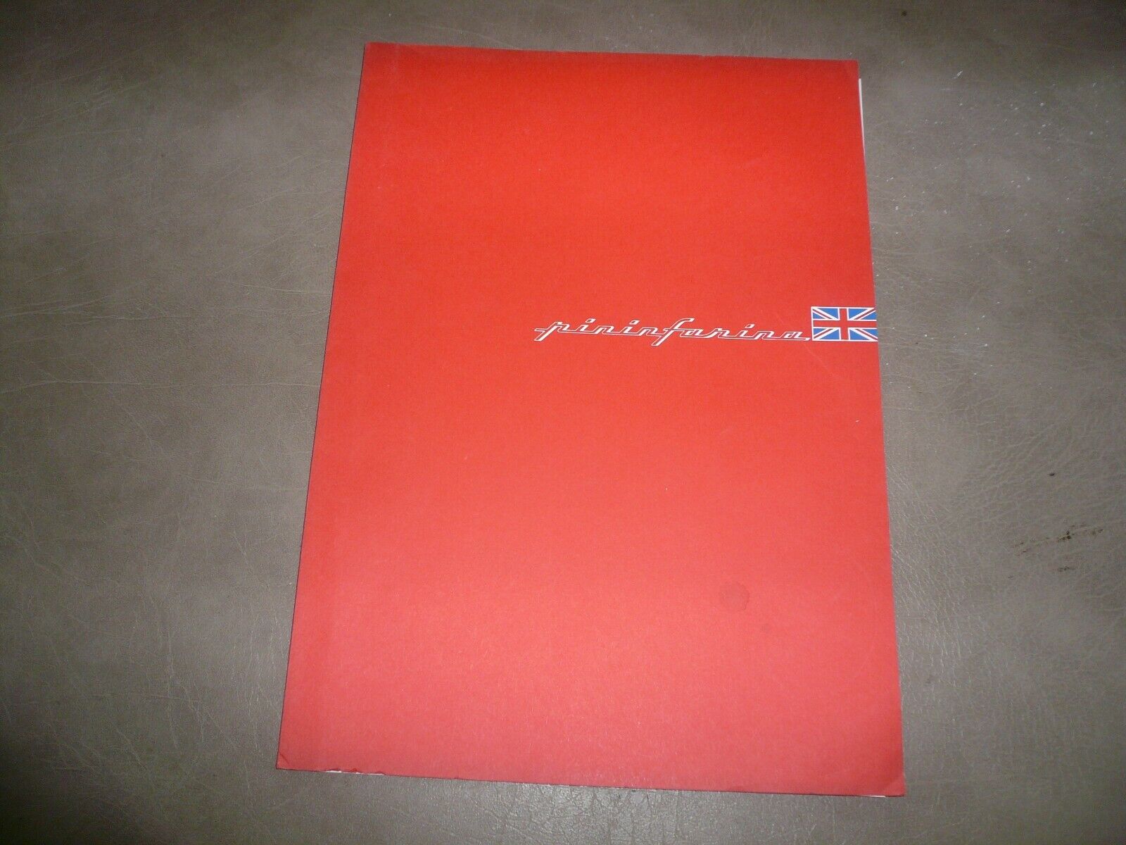 1988 Pininfarina Servizi Stampa HIT Coupe 2 + 2 Sales Folder w/Factory Photo