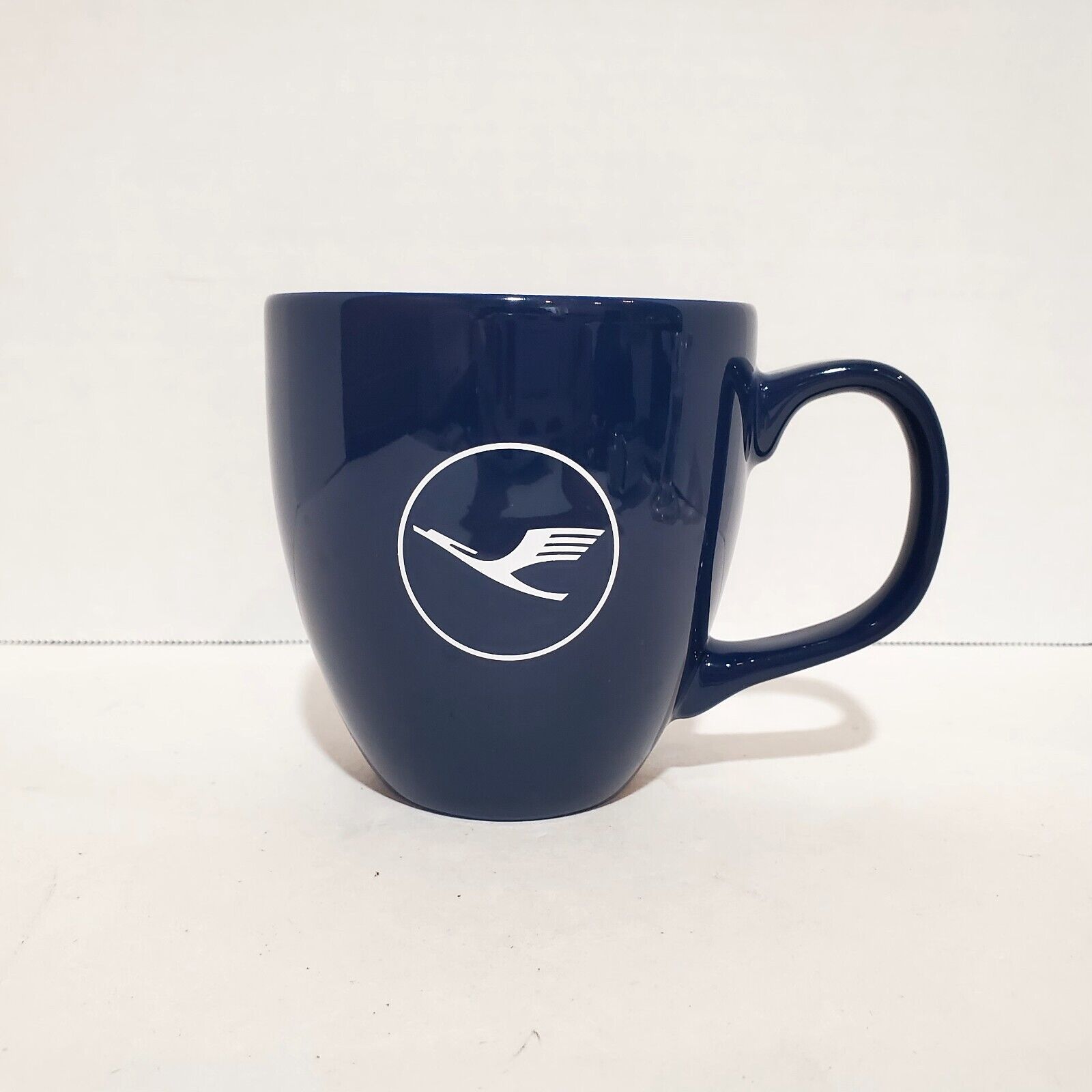 Deutsche Lufthansa Logo German Airline Souvenir Coffee Mug Tea Cup Blue
