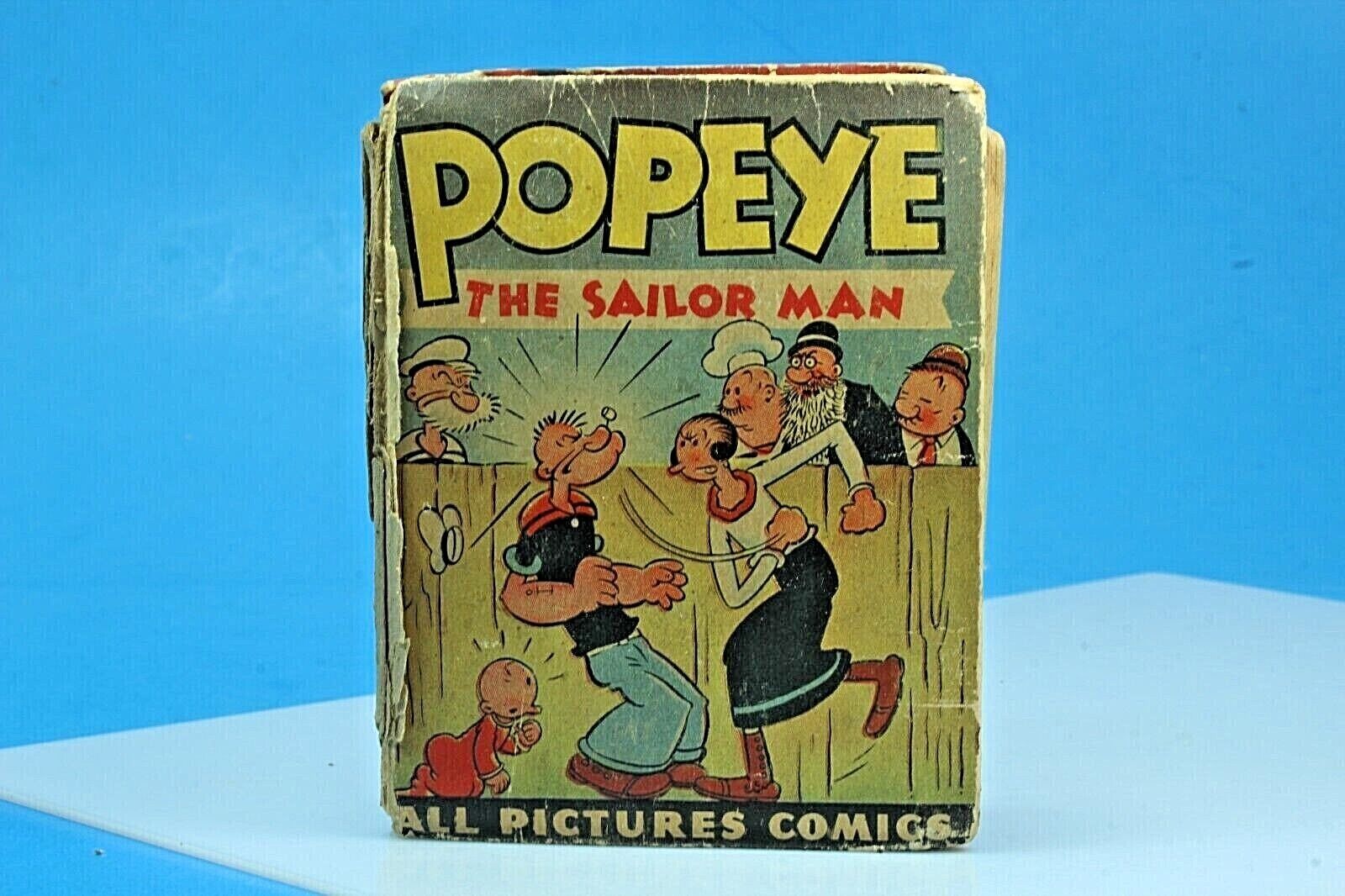 1947 Better Little Book POPEYE The Sailor Man # 1422 All Pictures Comics Book.