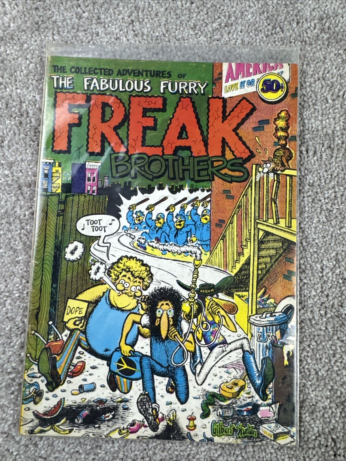 The Fabulous Furry Freak Brothers #1 Underground Comic 2nd Print