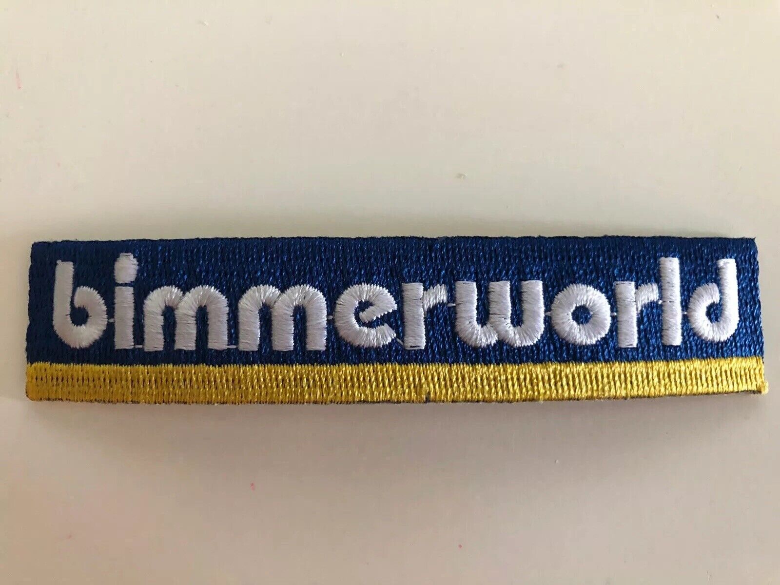 Bimmerworld Embroidered Patch 4” NEW