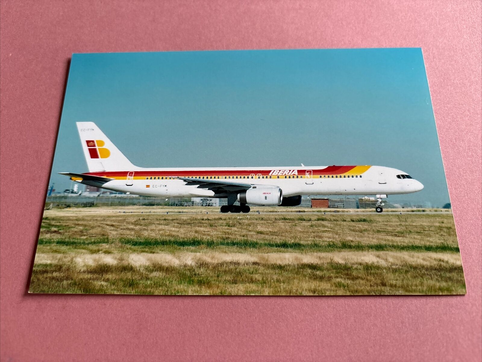 Iberia Boeing 757-200 EC-FYM colour photograph