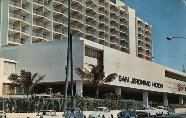 Puerto Rico 1967 San Juan,PR San Jeronimo Hilton Hotel Rahola Photo Supply