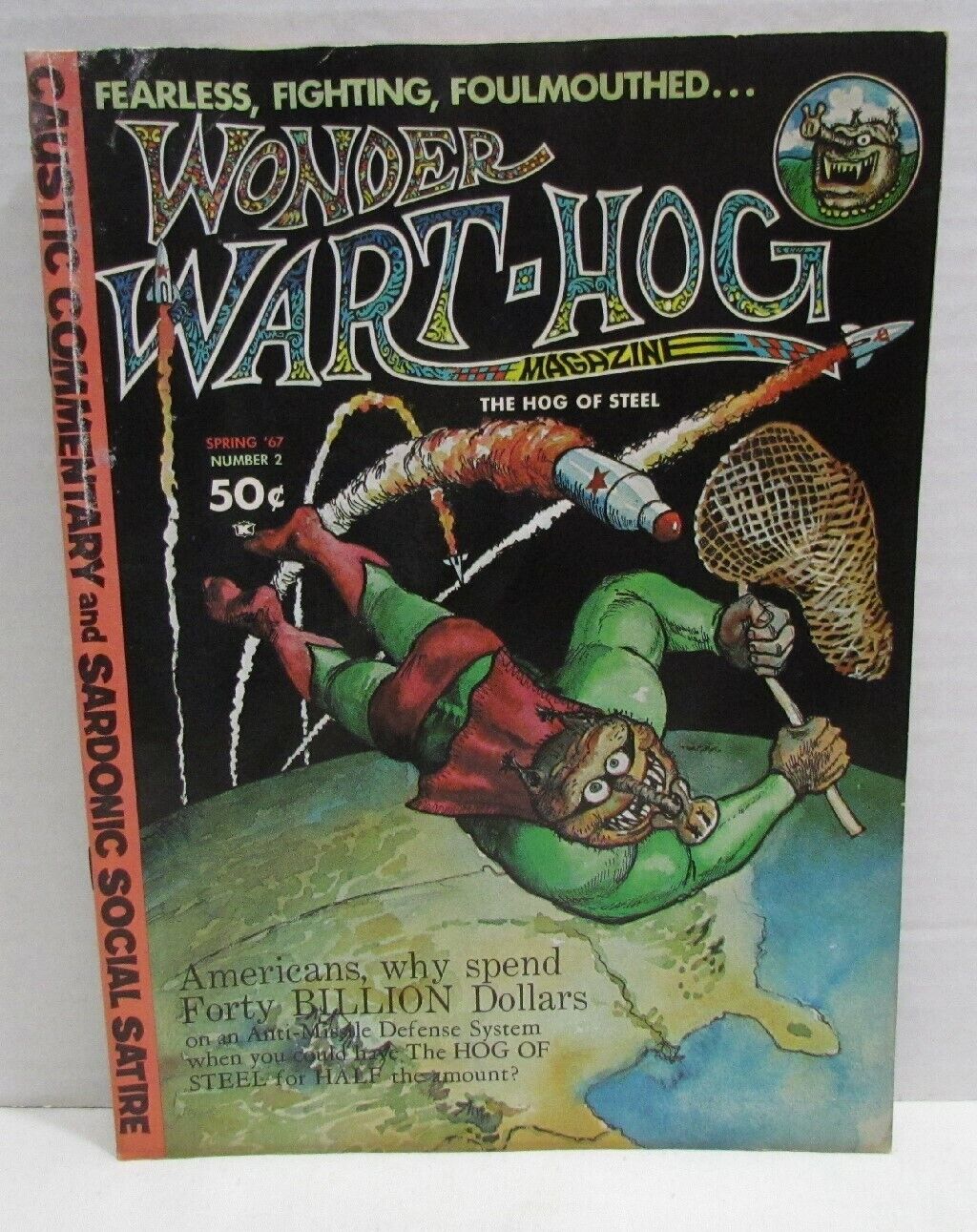 1967 Wonder Warthog Magazine #2 (Millar Publishing)