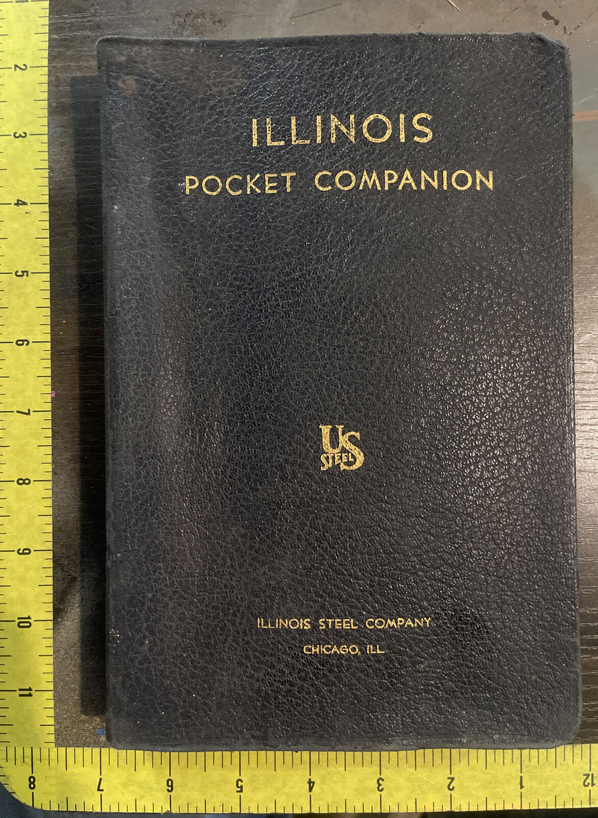 1934 Illinois Steel Company Pocket Companion Chicago,Illinois US Steel Book