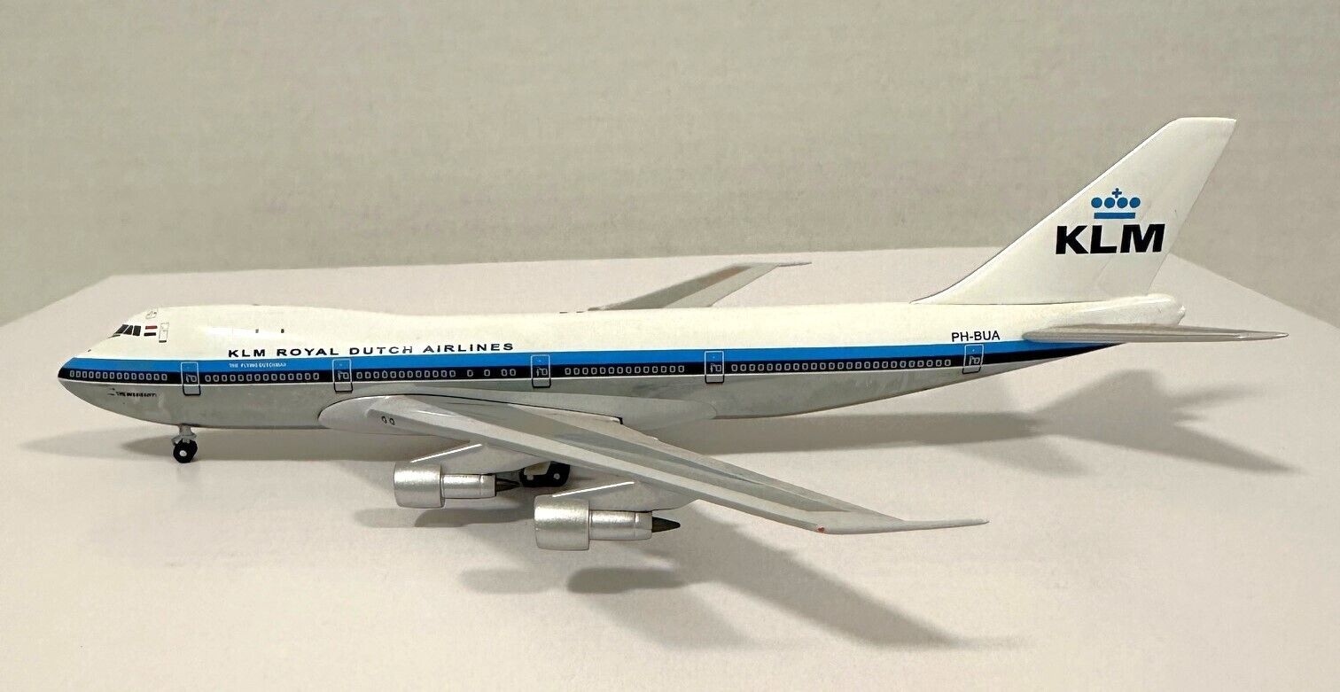 Aeroclassics KLM Royal Dutch Airlines Boeing 747-200 PH-BUA Diecast 1/400 Model