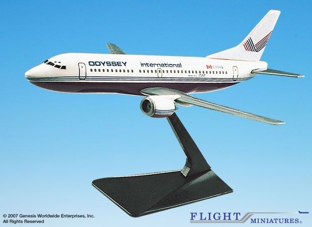 Flight Miniatures Odyssey International Boeing 737-300 Desk 1/180 Model Airplane