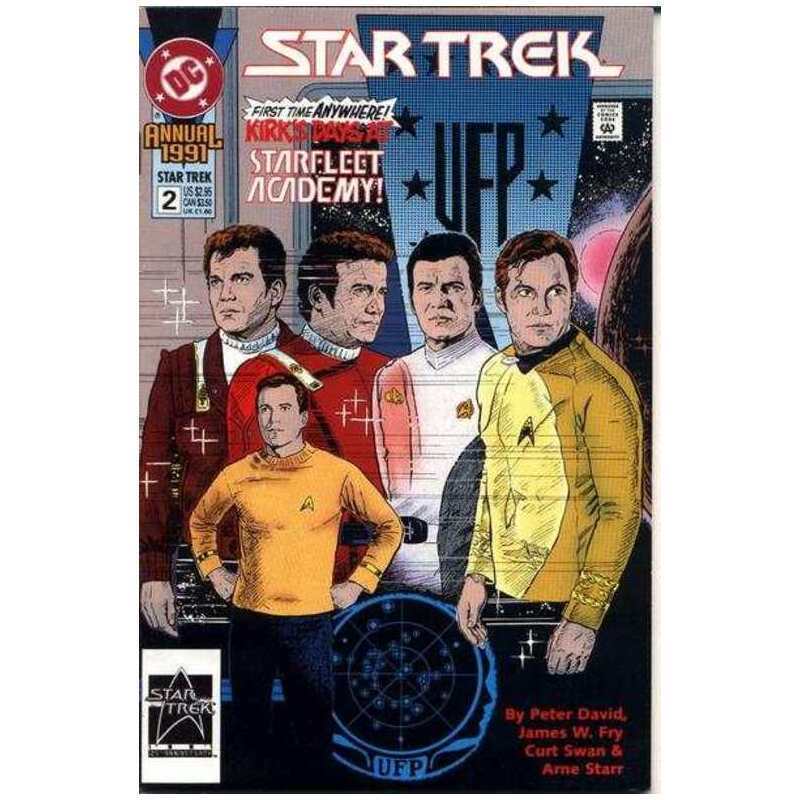 Star Trek (1989 series) Annual #2 in Near Mint minus condition. DC comics [u~