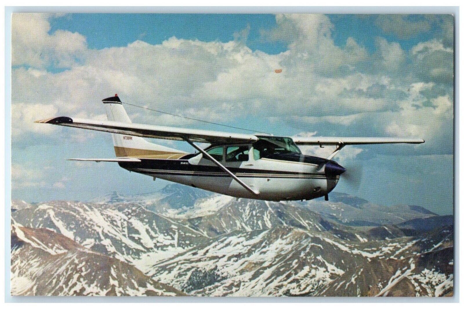 80 Cessna Turbo Skylane RG A High Flying Success Airplane Vintage Postcard