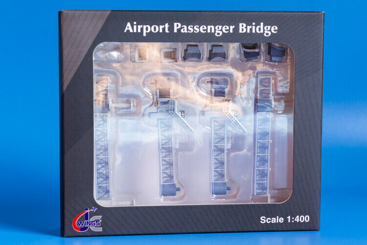 JC Wings 1:400 LH4222 Airport Passenger Bridge Transparent For B737