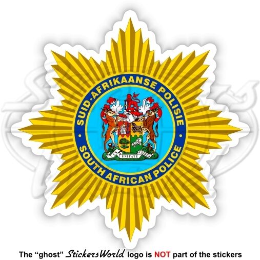 SOUTH AFRICA POLICE Former Badge, SAP Suid-Afrikaanse Polisie, S.African Sticker