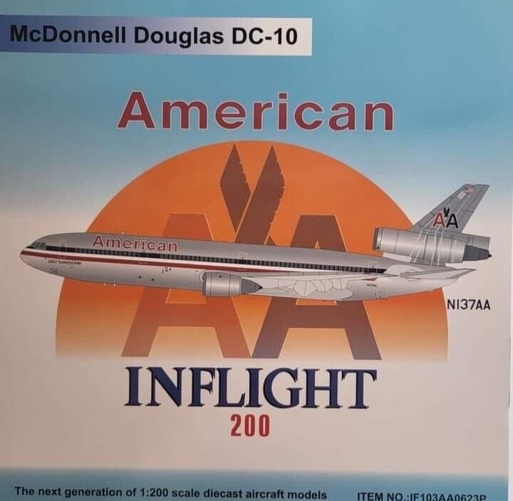 Inflight200 American Airlines DC-10-30 NI37AA 