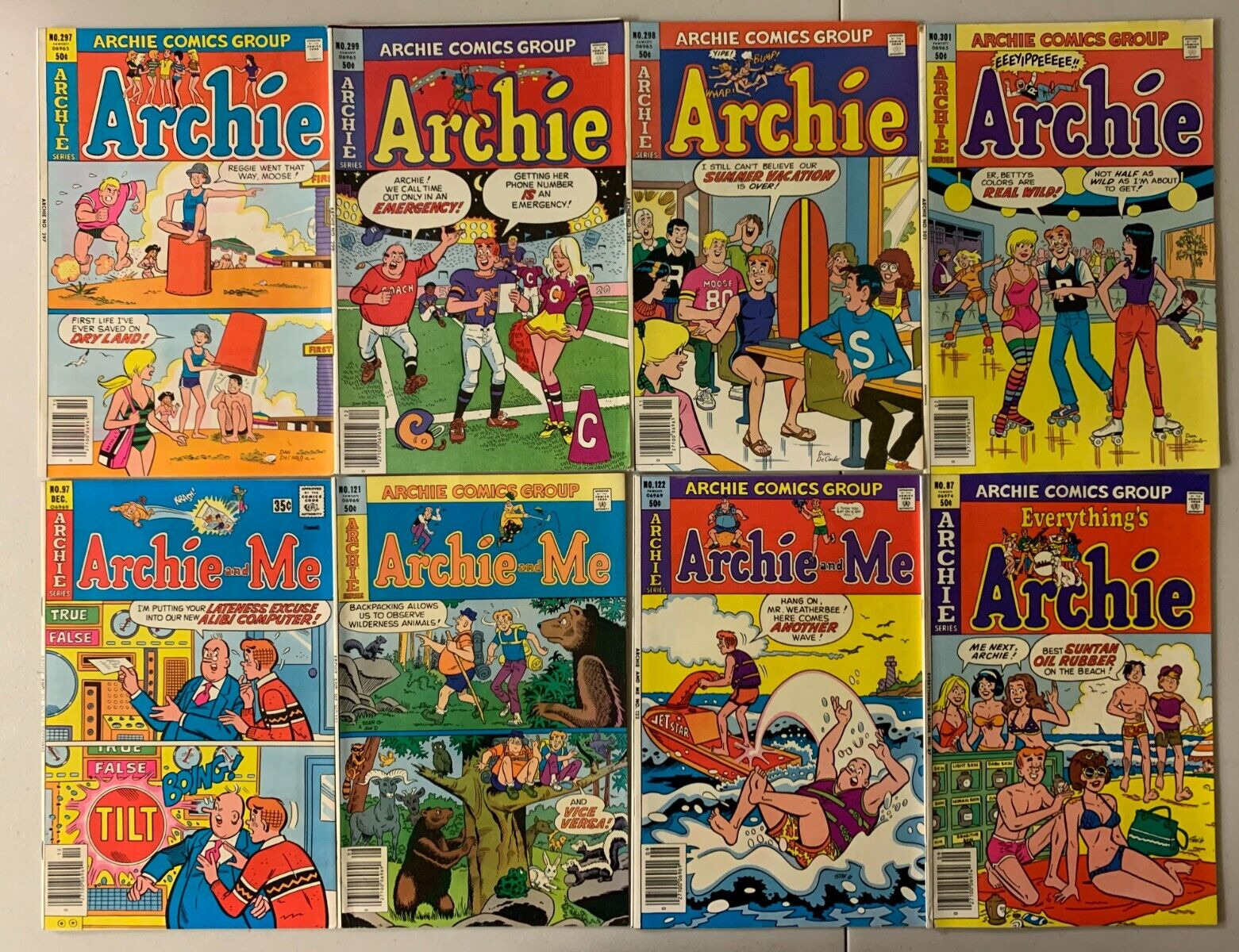 Archie lot vintage unread various titles 32 diff books 6.0 FN (1980-\'81)