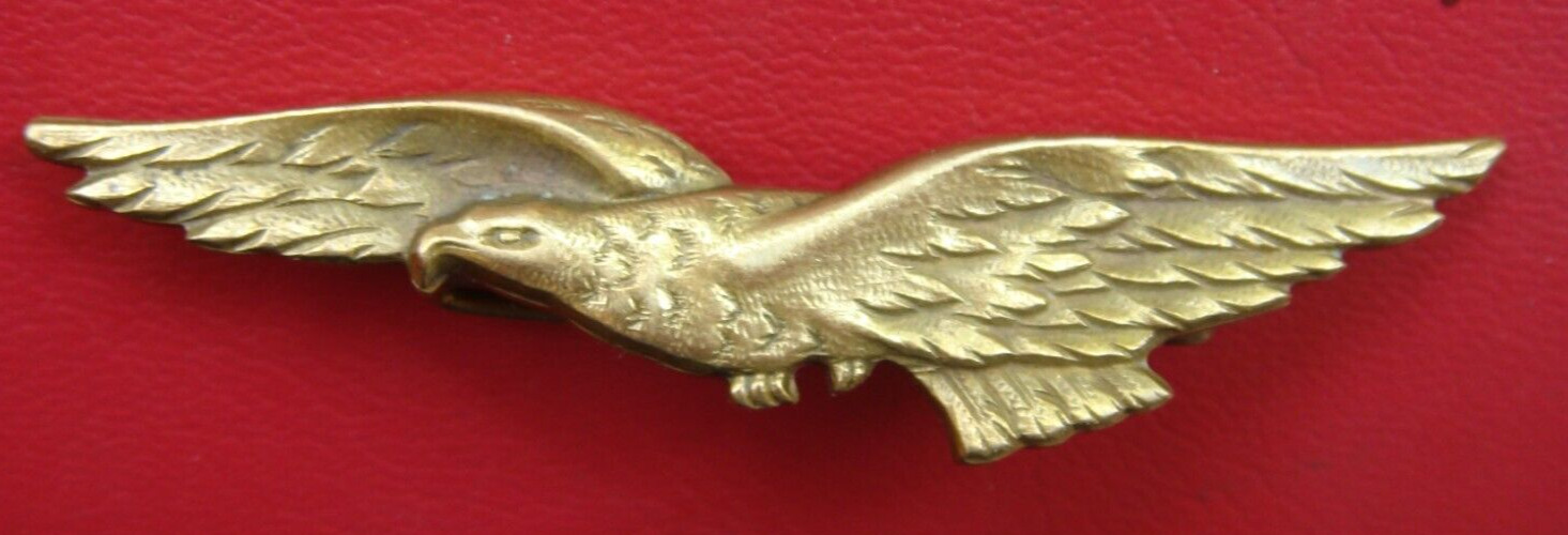 OLD FRANCE Air Force BRONZE PILOT WINGS BADGE