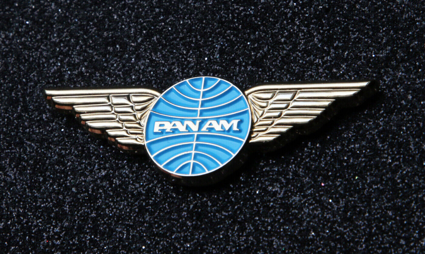 PAN AM Wings WING Pin Metal replica Panam