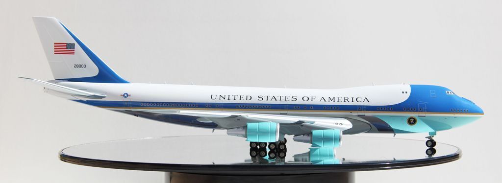 Inflight IFUSAF01P Air Force One USAF Boeing VC-25A 2800 Diecast 1/200 Jet Model