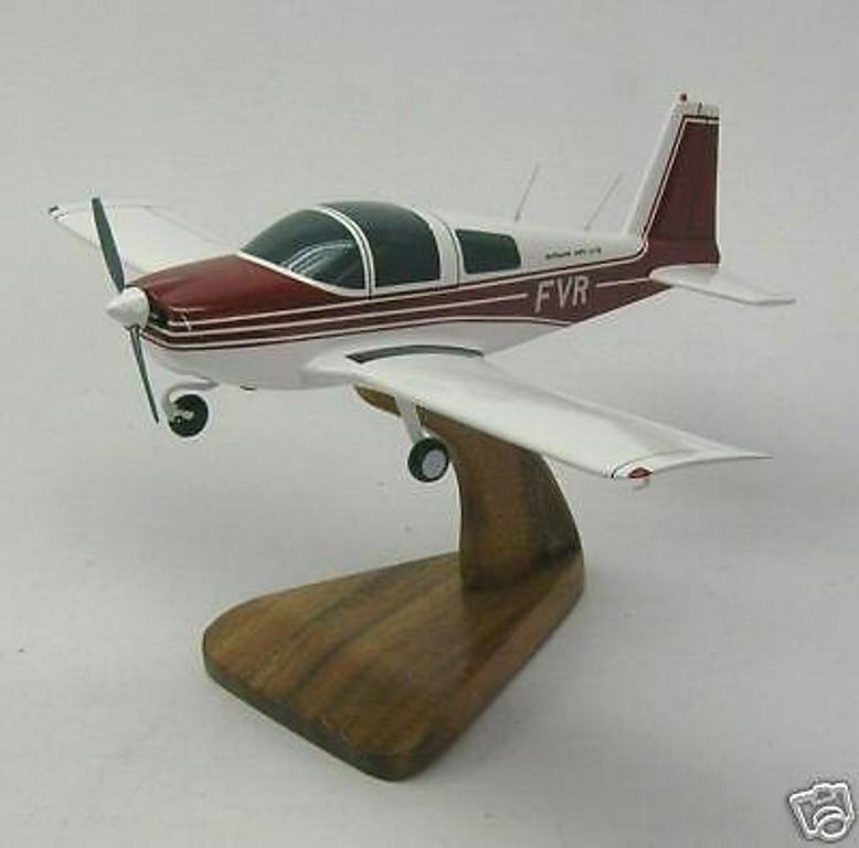 Grumman American AA-1C Airplane Desktop Kiln Dry Wood Model  New