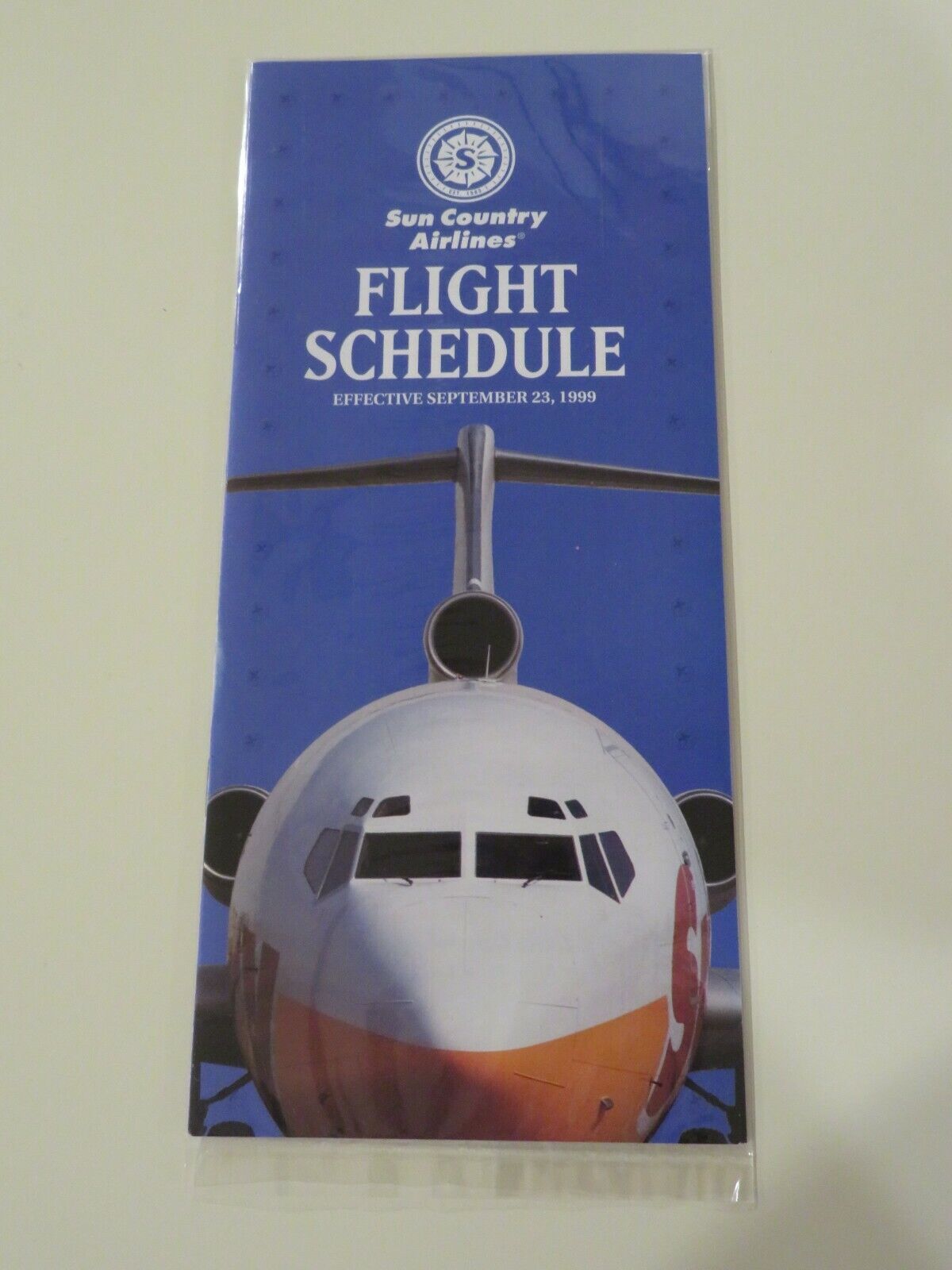 Sun Country Airlines Timetable  September 23, 1999 =