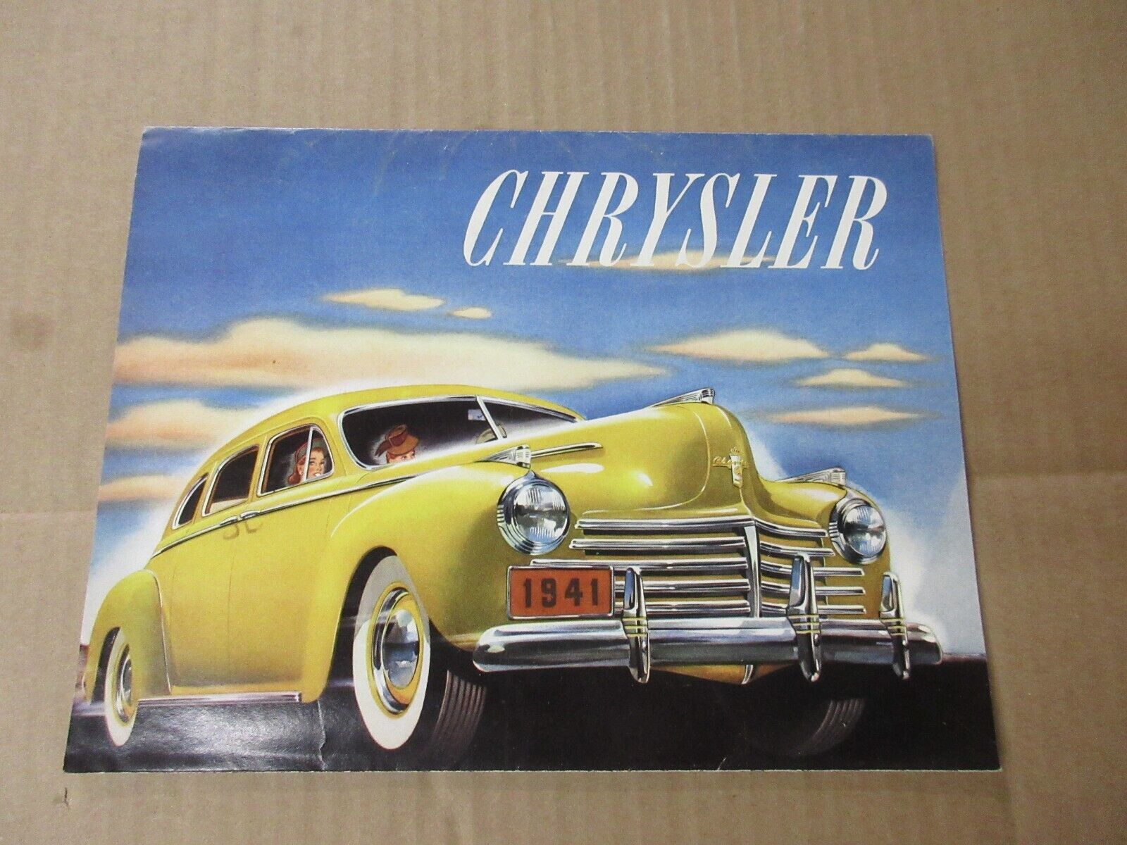 Vintage 1941 Chrysler Brochure Advertisement          T