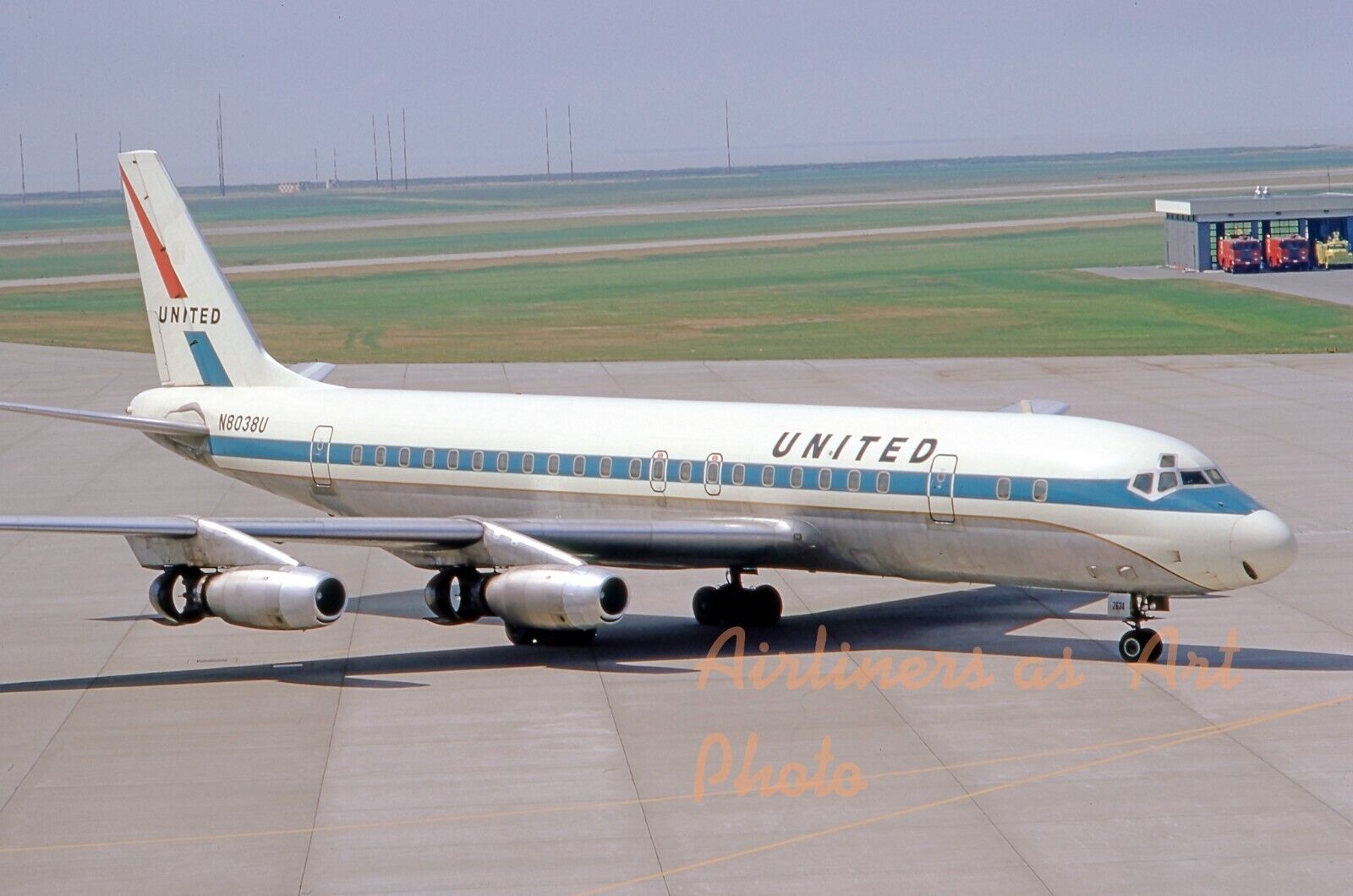 United Airlines Douglas DC-8-21 N8038U in 1967 8\