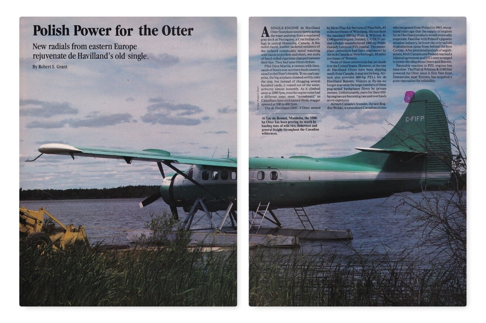 de Havilland Otter Aircraft Report 12/10/2022s
