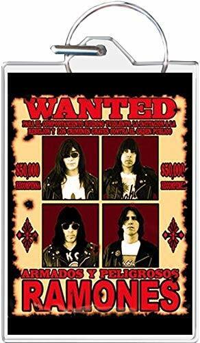 Ramones - Wanted Keychain