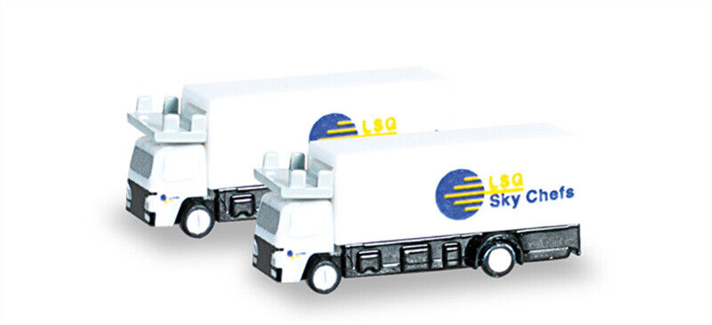 for Herpa SCENIX AIRPORT CATERING 2 TRUCKS in a set 1/400 Accessory Pre-built