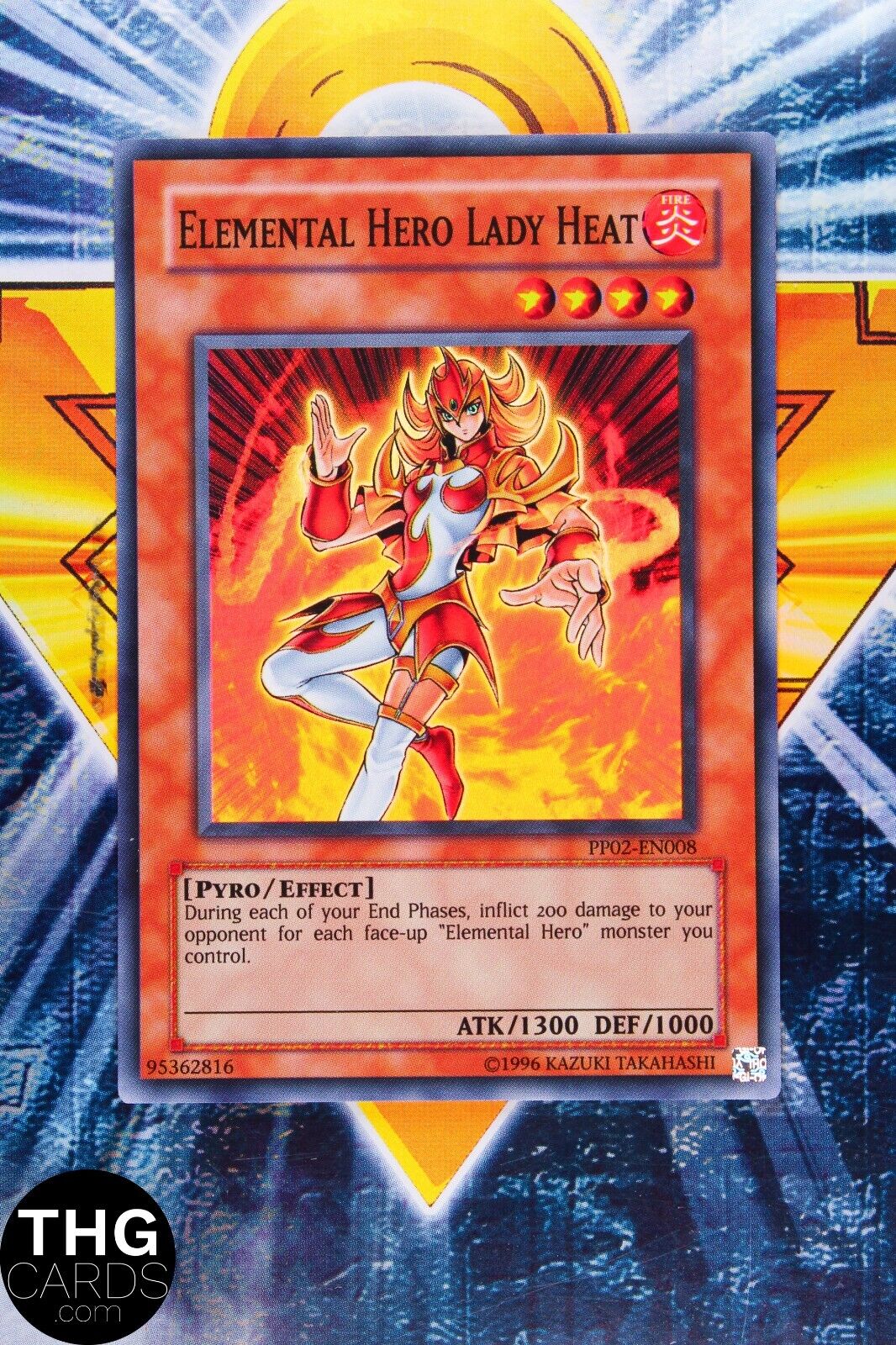 Elemental Hero Lady Heat PP02-EN008 Super Rare Yugioh Card